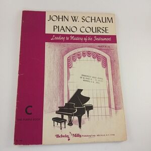 John W. Schaum Popular Piano Pieces: C -- The Purple Book